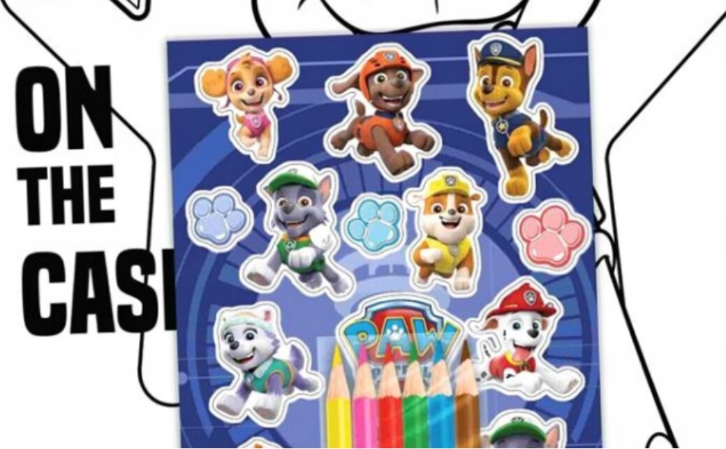 Paw Patrol színező